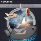 CoolBaby AMY-BK6 2D Full Body Massage Chair With Eye Massager - Brown