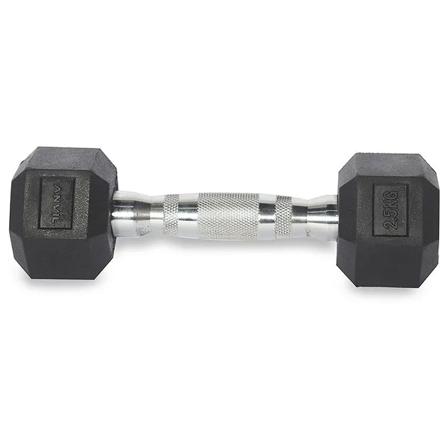 Anvil Rubber Hex Dumbbell | 2.5 Kg - 25 Kg set