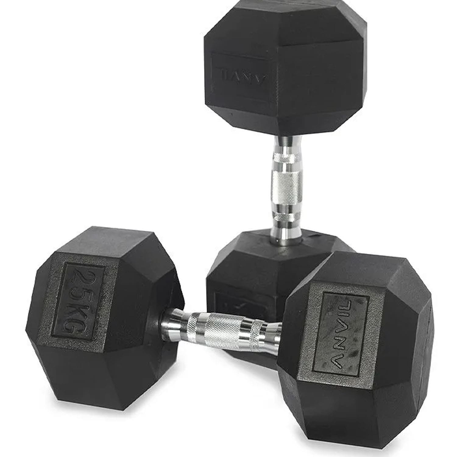 Anvil Rubber Hex Dumbbells | 27.5 kg - 50 Kg Set