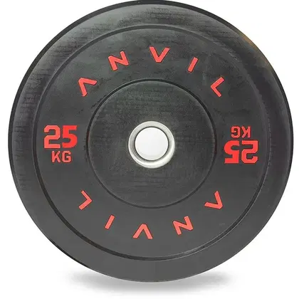 Anvil Rubber Bumper Plate-5kg to 25 Kg - 25 Kg