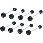 Anvil Fixed Straight & Curl Barbell 10Kg - 45Kg Set