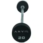 Anvil Fixed Straight & Curl Barbell 10Kg - 45Kg Set