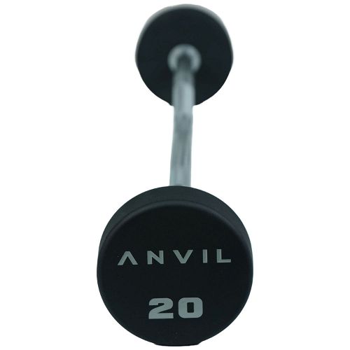 Anvil Fixed Straight & Curl Barbell 10Kg - 45Kg Set