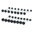 Anvil Fixed Straight & Curl Barbell 10Kg - 45Kg Set
