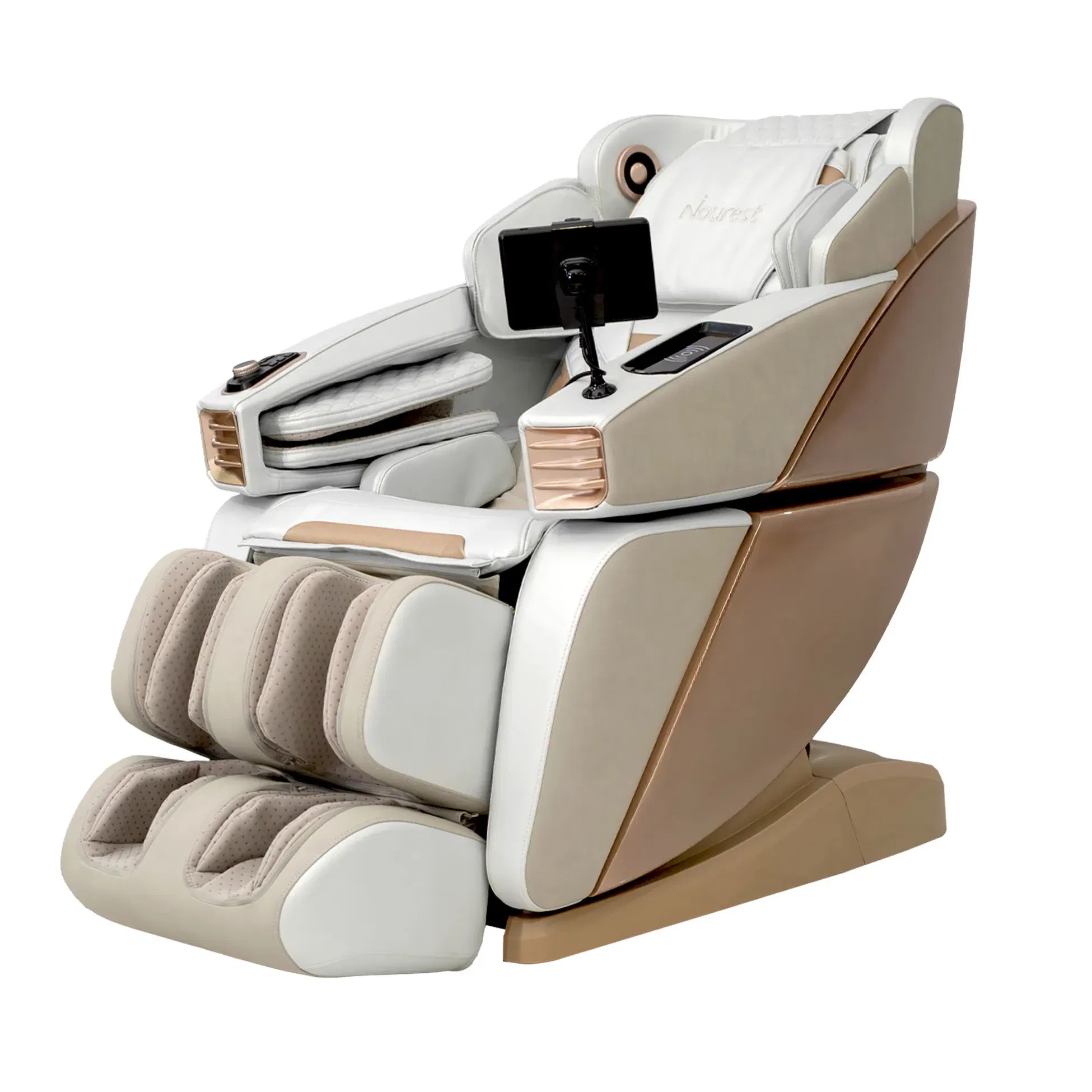 Nourest Ark 4D Full Body Intelligent Massage Chair - Golden Grey