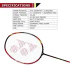يونيكس نظام المولدات الدوارة لمضرب كرة الريشة Astrox 9 | صنع في تايوان - Black/Red