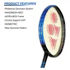 Yonex Astrox Smash - Black-Ice Blue