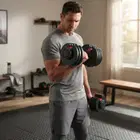اكسوكس دمبل قابل للتعديل والاختيار السريع مع قاعدة تخزين - قطعة واحدة - 40 Kg