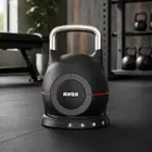 اكسوكس كيتل بيل أكسوكس فيتنس قابل للتعديل بـ 7 مستويات مع قاعدة تخزين | قطعة واحدة - 20 KG
