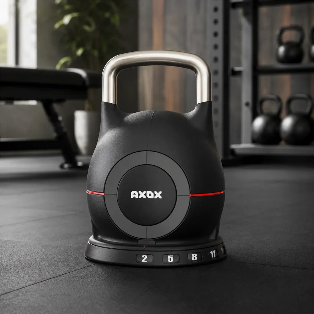 Axox Adjustable Kettlebell in Home Gym