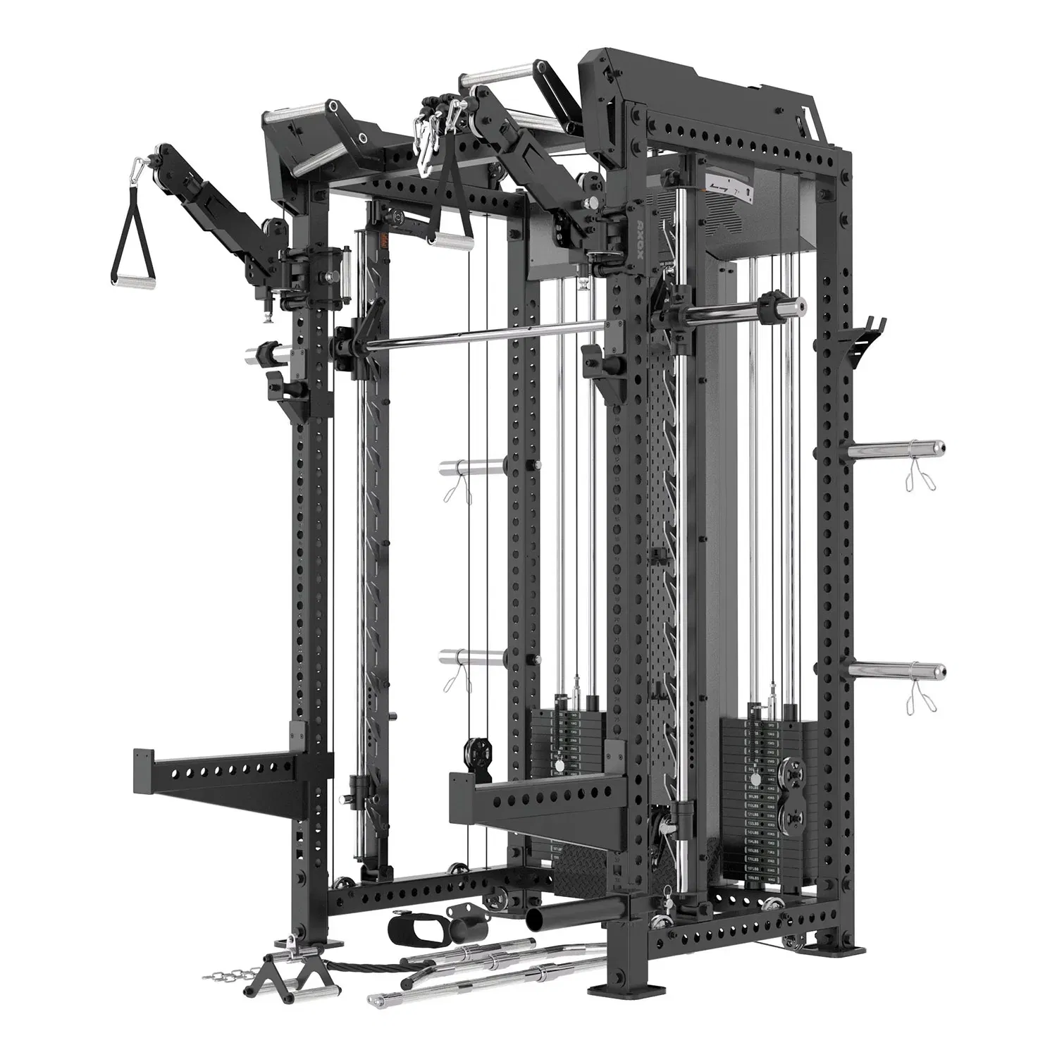 AXOX R7 Pro Functional Trainer with Adjustable Bench