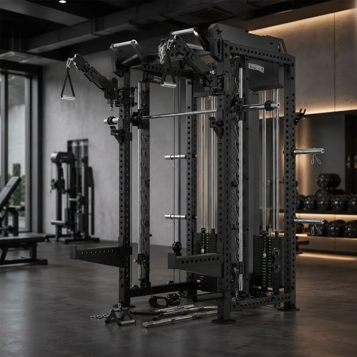 AXOX R7 Pro Smith machine training station