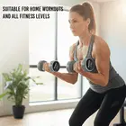 اكسوكس Color-Coded Smart Dumbbells (Pair) - 5 Kg