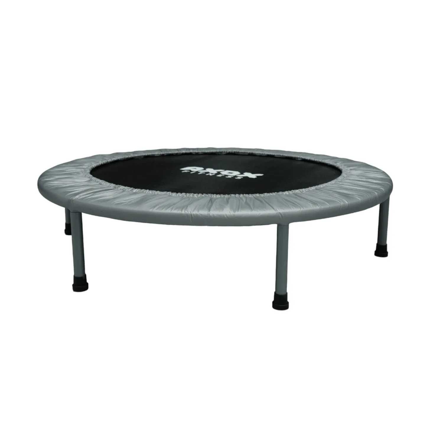 Axox 38-Inch Aerobic Fitness Bouncer Trampoline – Silver Grey