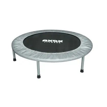 Axox 38-Inch Aerobic Fitness Bouncer Trampoline – Silver Grey
