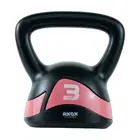 Axox Soft Iron Kettlebell Grey - 3  Kg