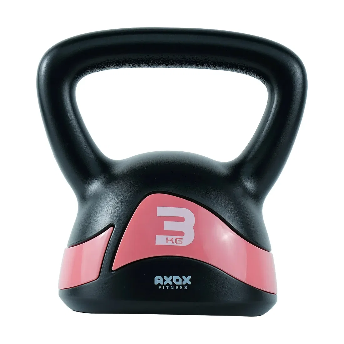 Axox Soft Iron Kettlebell Grey - 3  Kg