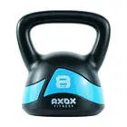 Axox Soft Iron Kettlebell Grey - 8  Kg