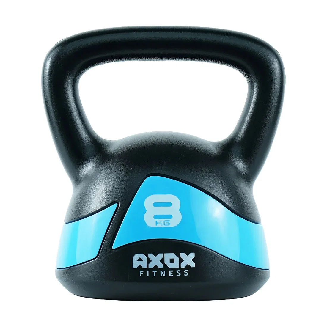 Axox Soft Iron Kettlebell Grey - 8  Kg
