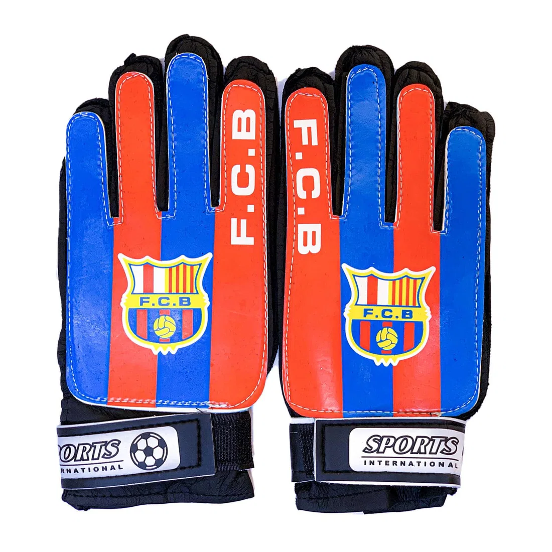 Generic Football Goalkeeper Gloves - FC Barcelona