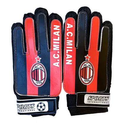 Generic Football Goalkeeper Gloves - A.C. Milan