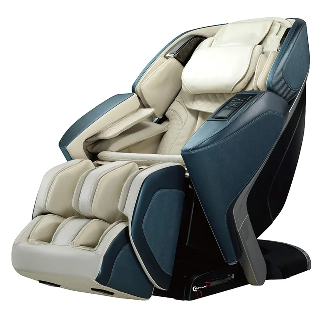 العناية بالجسم كرسي المساج الفاخر BC7600 - مساج ثلاثي الأبعاد - Blue
