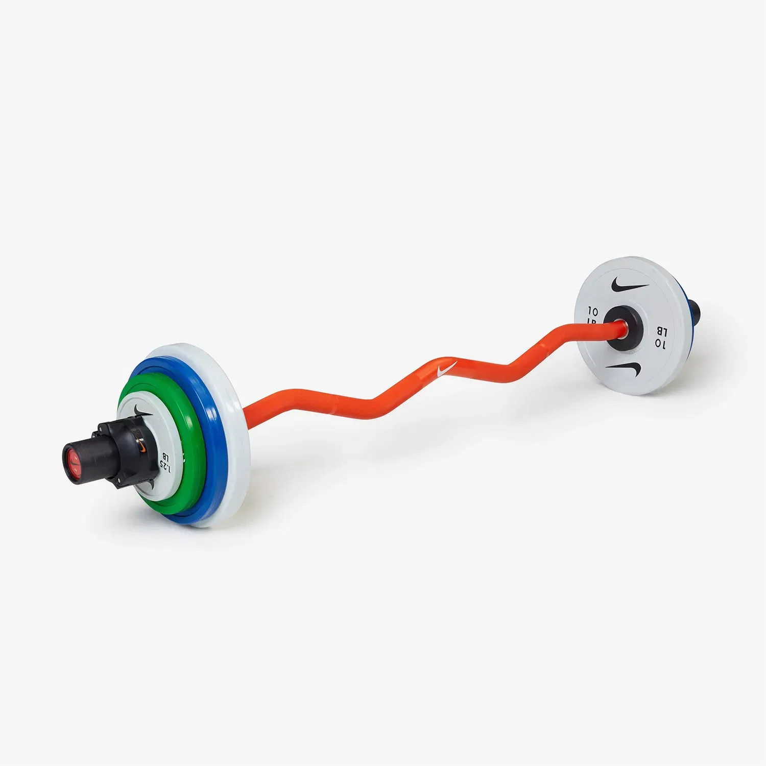 Nike Strength Strength Shield Curl Bar 10Kg - Orange