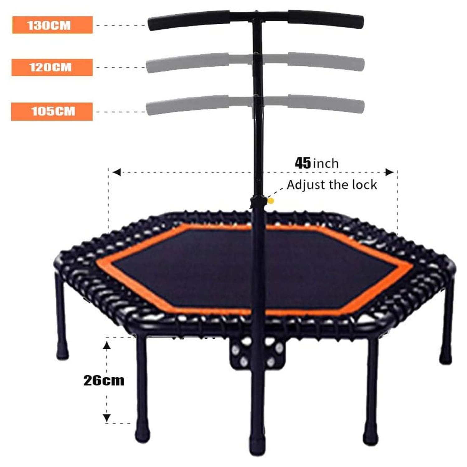 Vox Fitness Gym Hexagonal Fitness Trampoline
