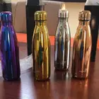 وحش اللياقة البدنية زجاجة فولاذية معزولة - Blue - 500ml