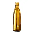 وحش اللياقة البدنية زجاجة فولاذية معزولة - Golden - 500ml