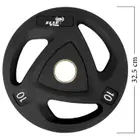 Beast Fitness PU Olympic Weight Plate Black - 10 Kg - Single