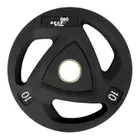 Beast Fitness PU Olympic Weight Plate Black - 10 Kg - Single
