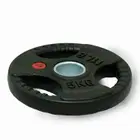 Beast Fitness Tri Grip Rubber Olympic Weight Plate - 5 Kg - Single
