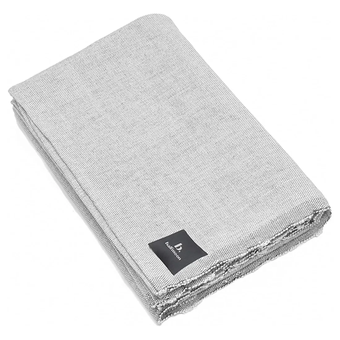 B, halfmoon Everyday Blanket - Charcoal