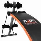 Body Sculpture Sit Up Bench with Latex Cords