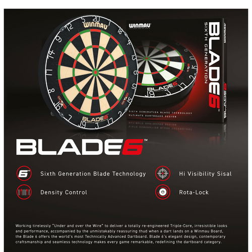 Winmau Blade 6 Dartboard