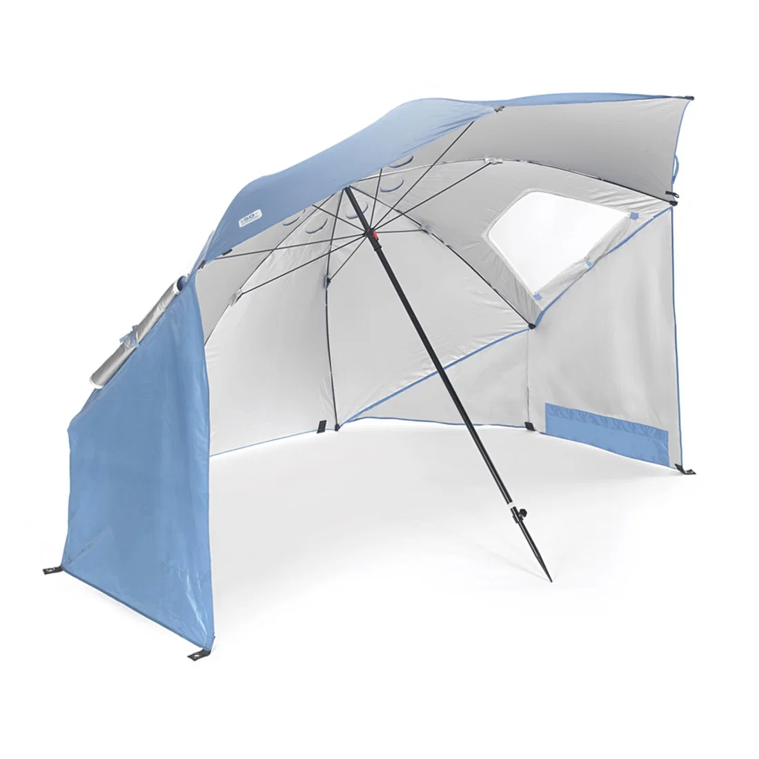 سكلز  مظلة Sport-Brella XL بفتحات تهوية SPF 50+ للشمس والمطر - Steel Blue