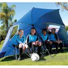 SKLZ Sport Brella SPF 50+ Sun and Rain Canopy Umbrella - Blue