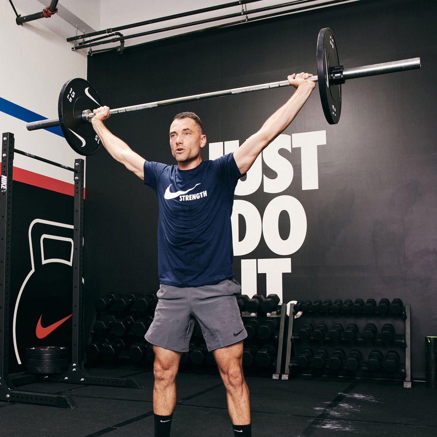 Nike Strength Barbell Series Elite - 20 Kg | Chrome Swoosh