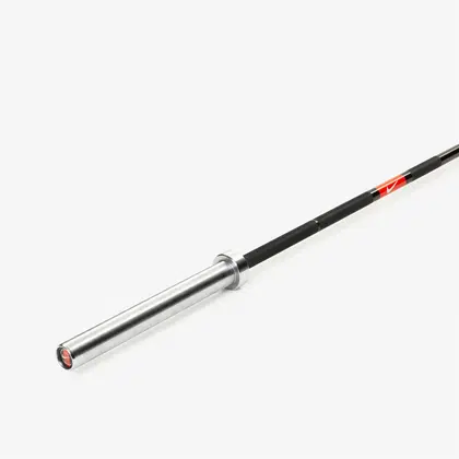 Nike Strength 1972 Power Bar Elite - Black Chrome/orange | 20 kg