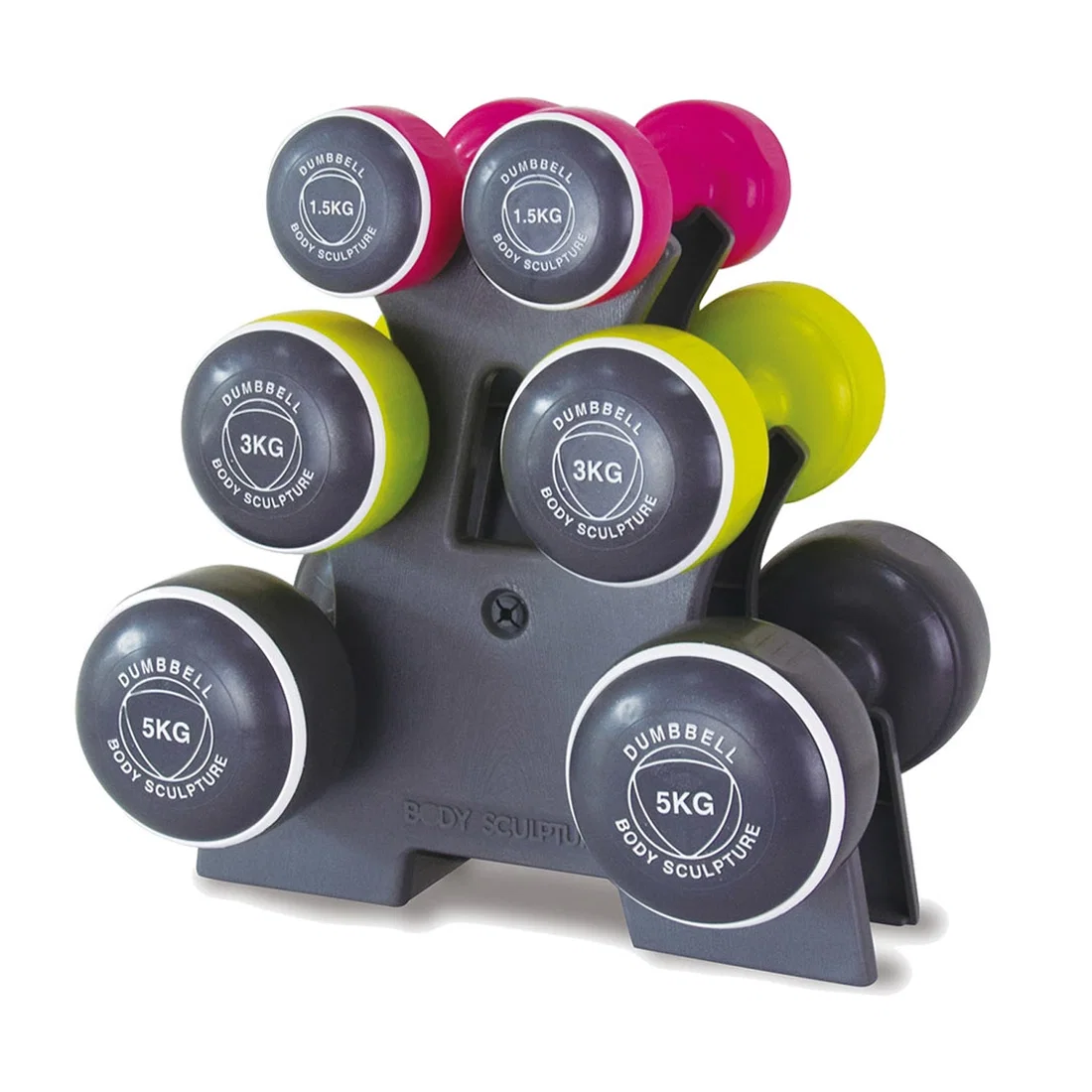 Body Sculpture Smart Dumbbell Tower Set