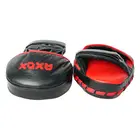 Axox Leather Focus Mitts - Red/Black - L/XL