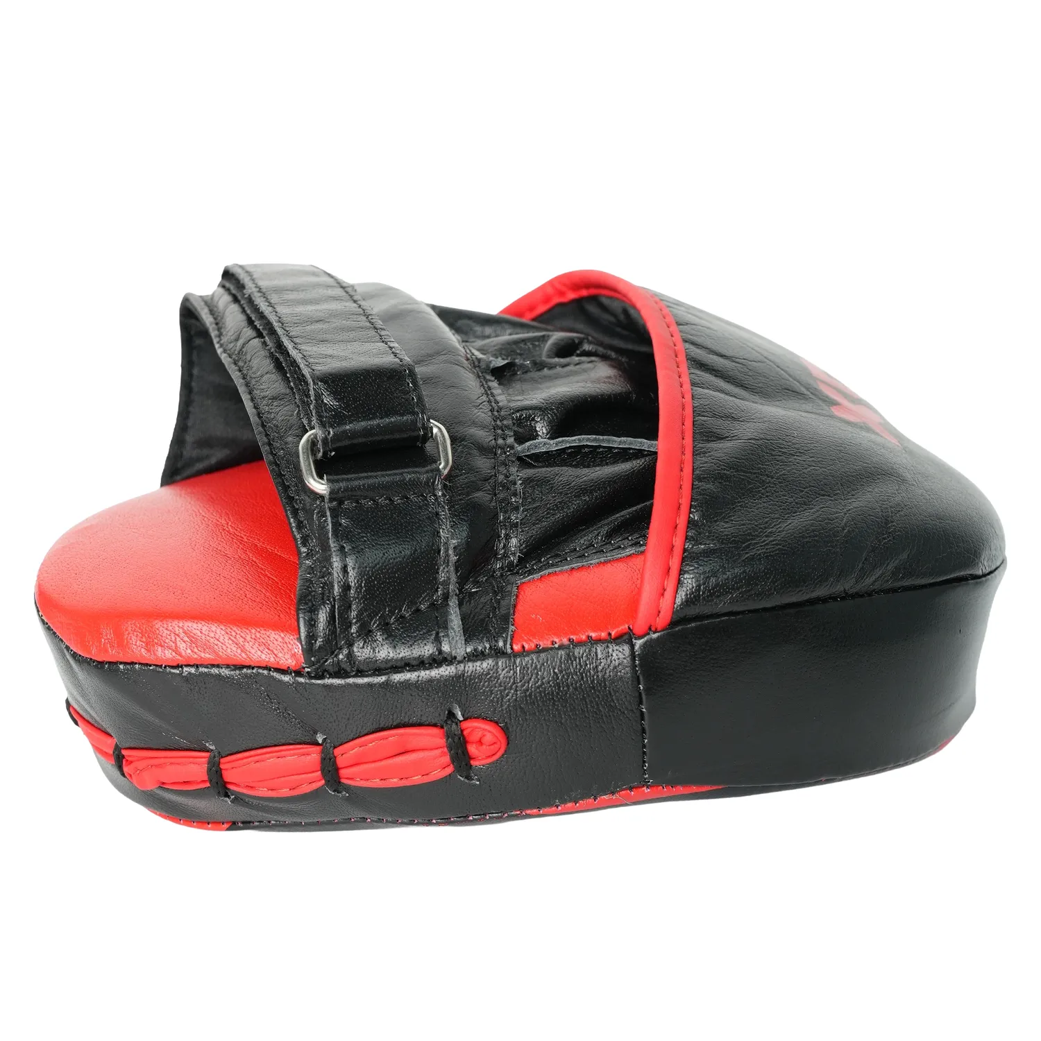 Axox Leather Focus Mitts - Red/Black - L/XL