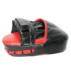 Axox Leather Focus Mitts - Red/Black - L/XL