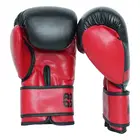 Axox PVC Boxing Gloves - Black/Red - 16 Oz