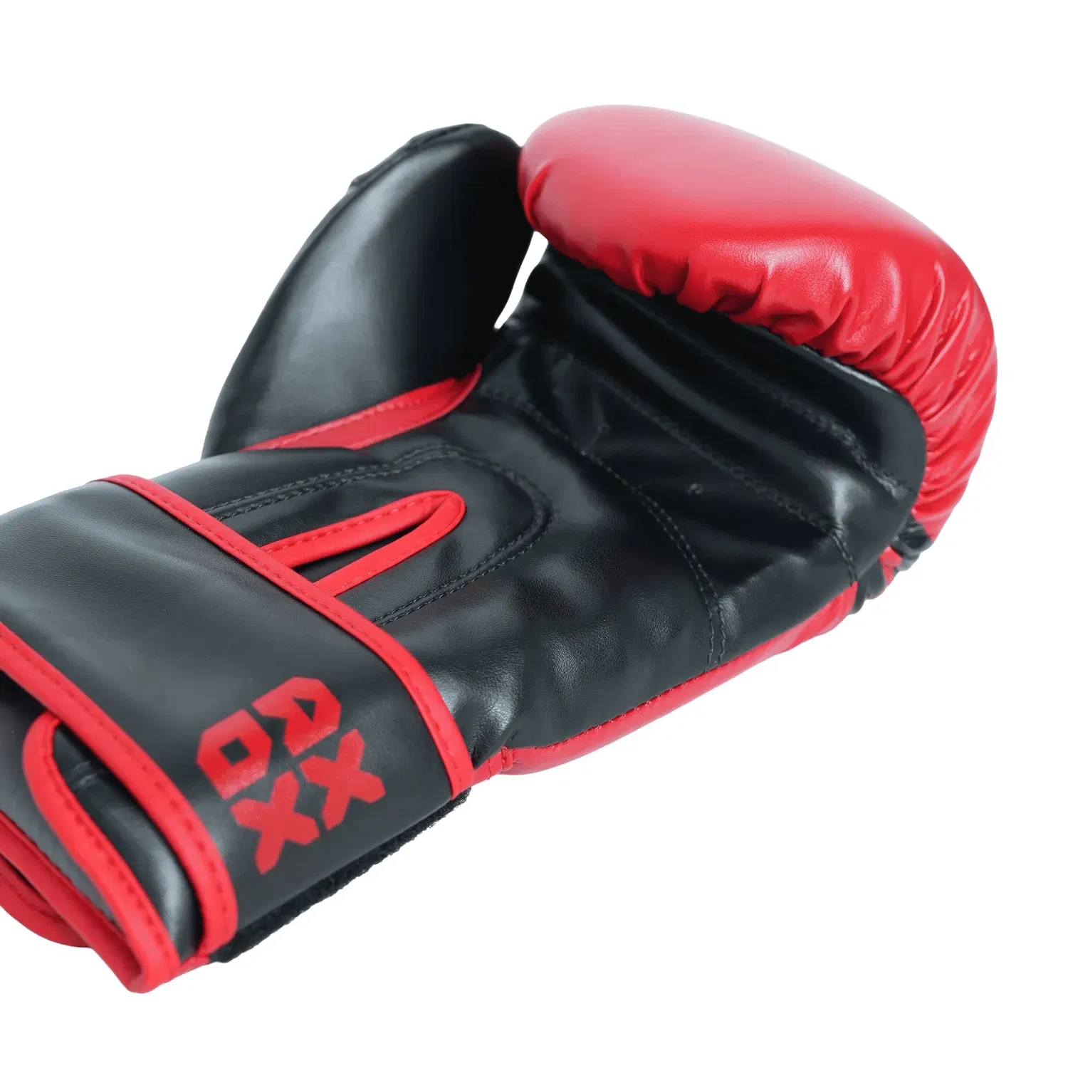 Axox PVC Boxing Gloves - Red/Black - 14 Oz