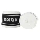 Axox Cotton/Nylon Hand Wraps - Pair | 4 Meter | Red - White