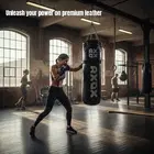 Axox Leather Filled Punching Bag - 30 Kg