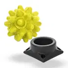 Rumble Roller Beastie Massage Ball & Base - Xtra Firm