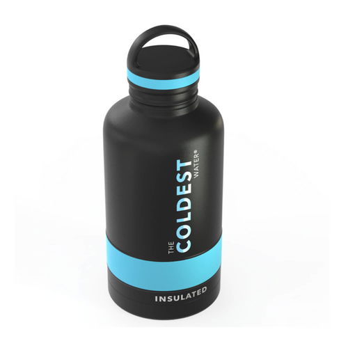 The Coldest Water Bottle - 64 Oz Matte Black